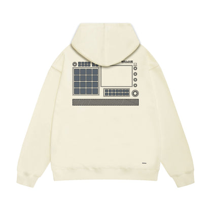 Amiri Hoodie Printed Trendy Pure Cotton