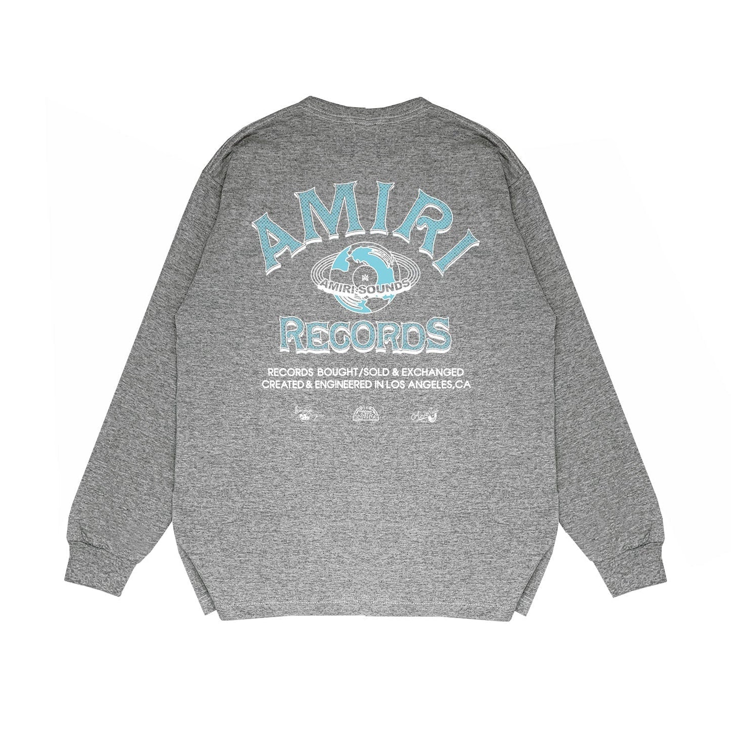 Amiri Long Sleeved Shirt Printed Trendy Pure Cotton