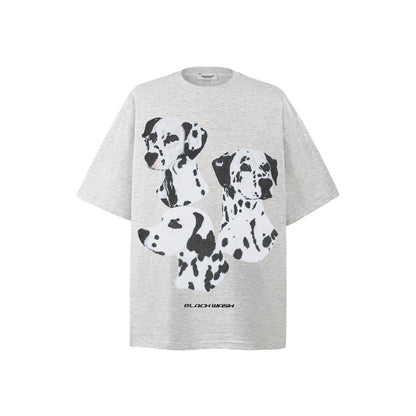 American vintage street T-shirt vintage cotton men and women summer