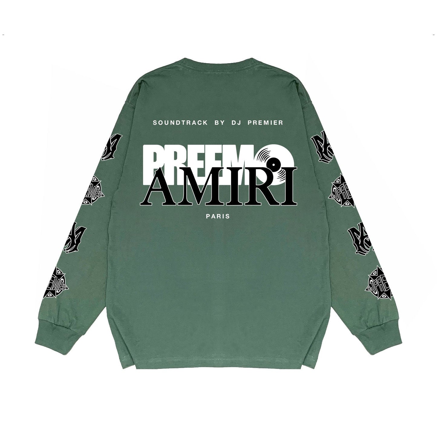 Amiri Long Sleeved Shirt Printed Trendy Pure Cotton