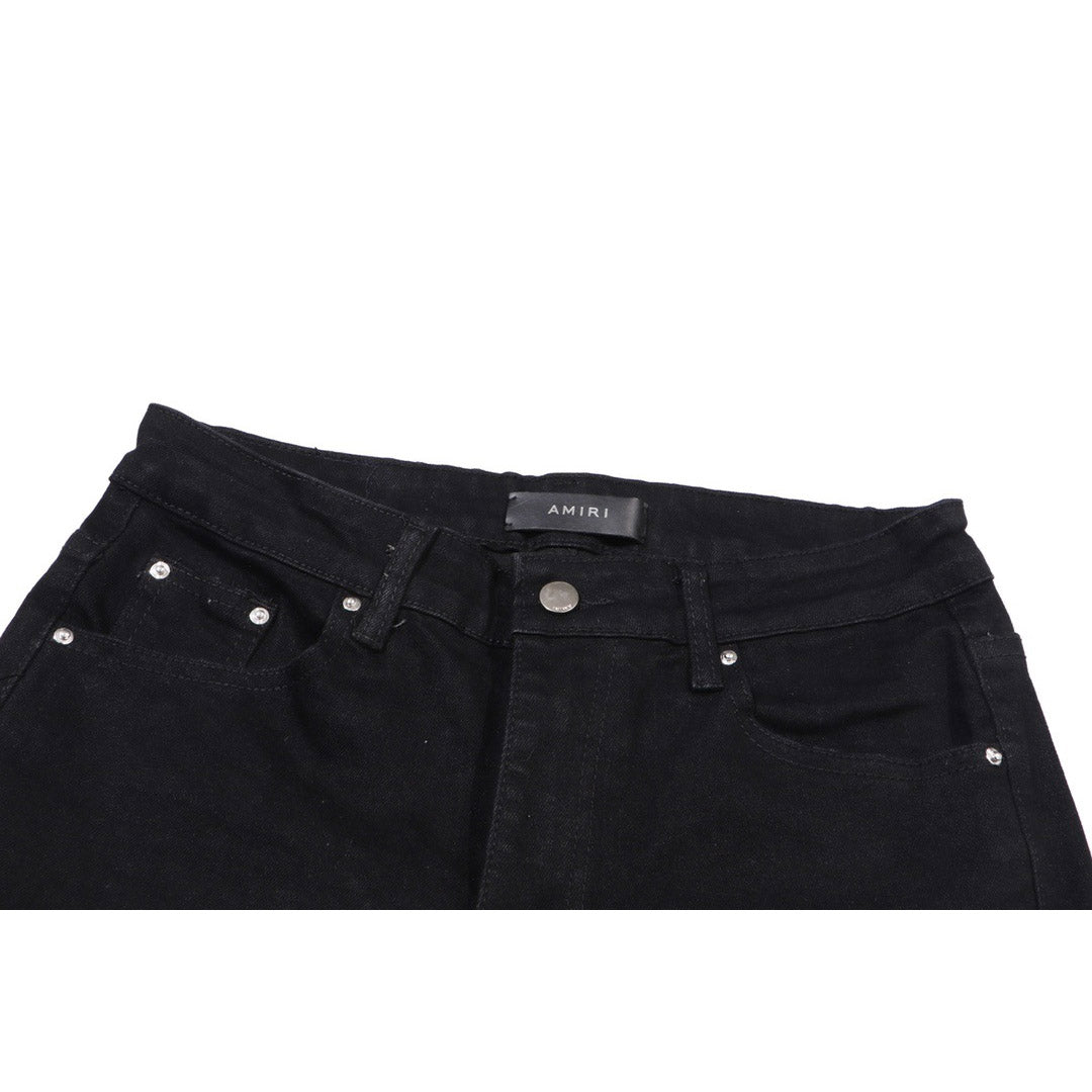Amiri Jeans Slim Fit Stretch Ripped Jeans