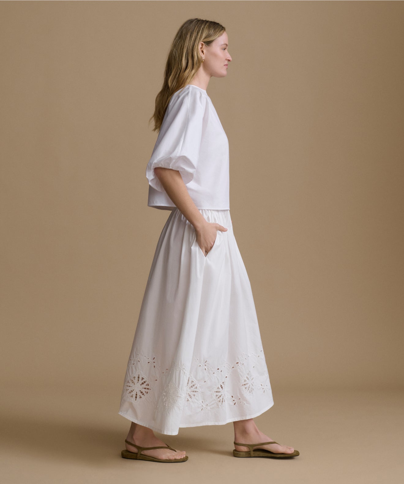 Broderie Lauren Skirt