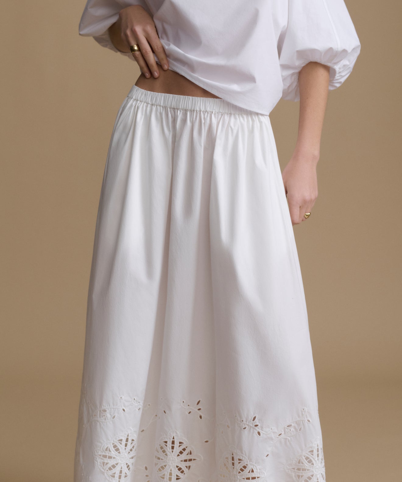 Broderie Lauren Skirt