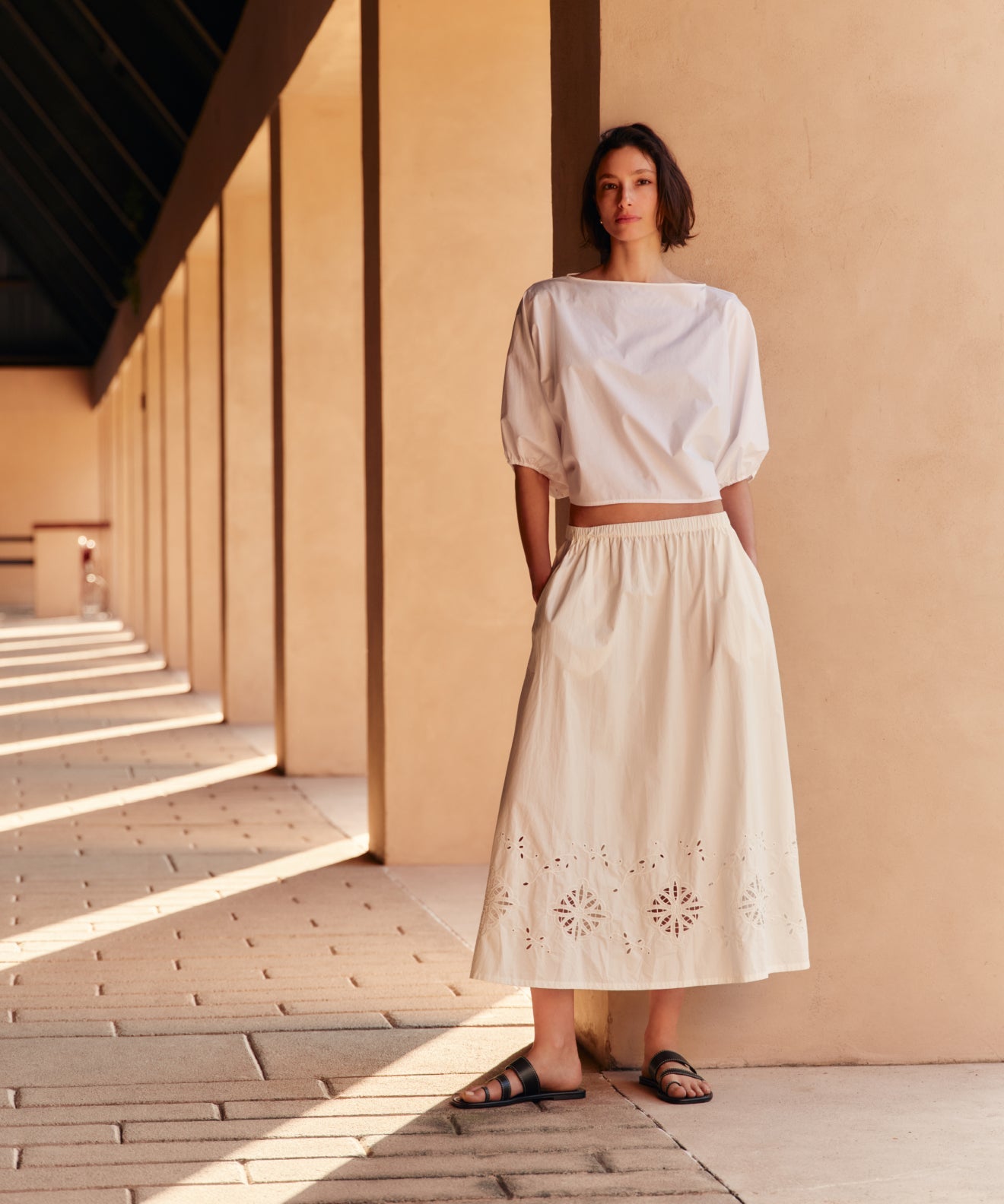 Broderie Lauren Skirt