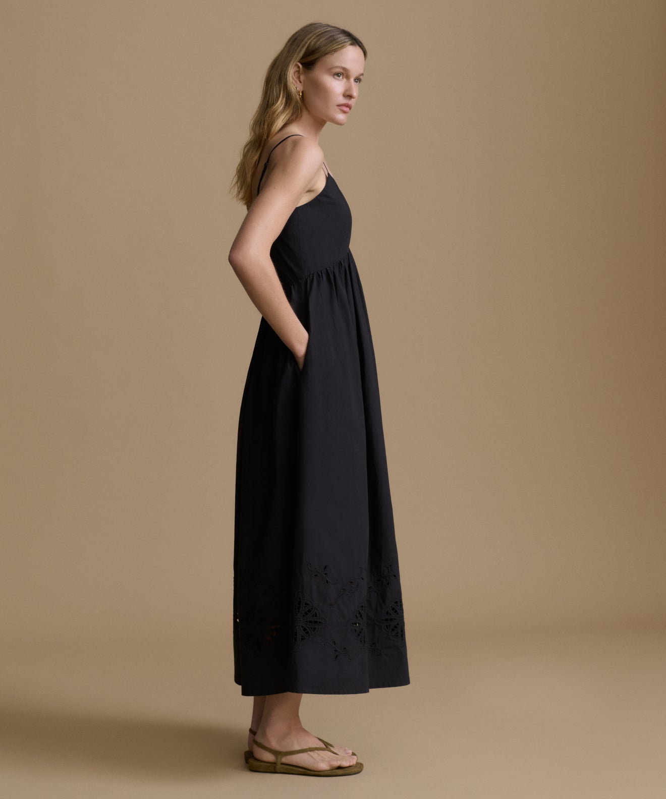 Broderie Peninsula Dress