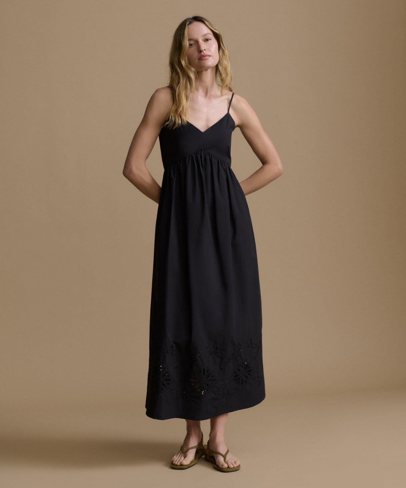 Broderie Peninsula Dress