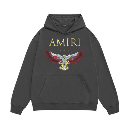 Amiri Hoodie Printed Trendy Pure Cotton