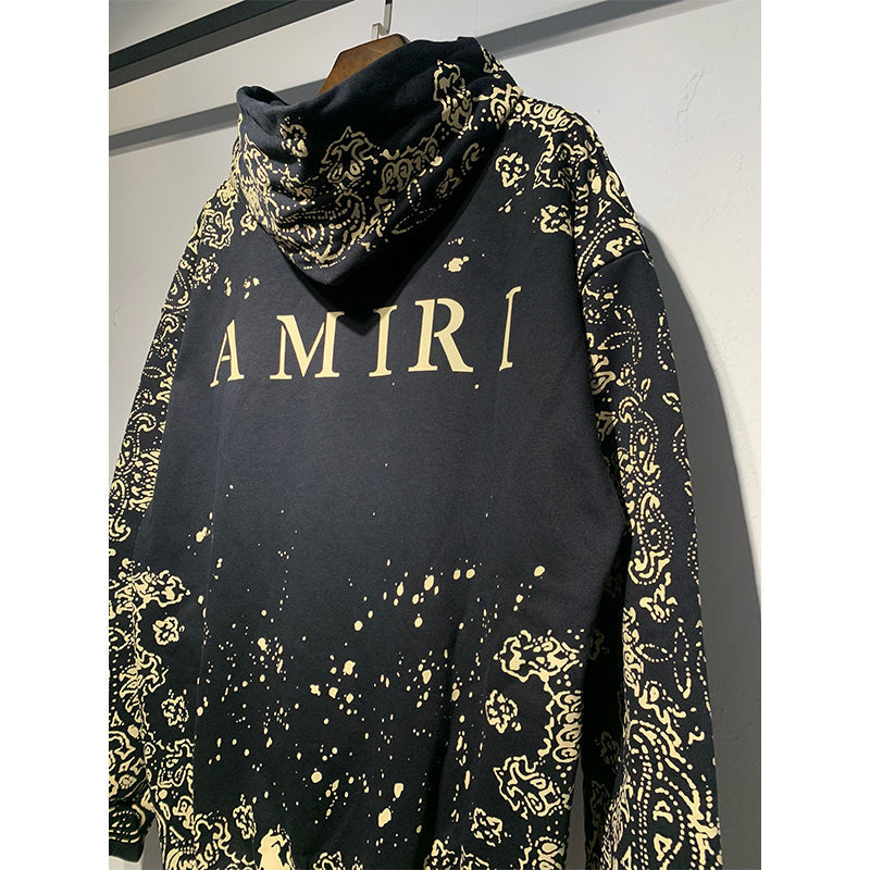 Amiri Hoodie High Street Fashion Prints