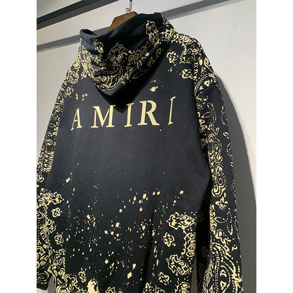 Amiri Hoodie High Street Fashion Prints