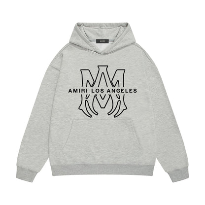 Amiri Hoodie Printed Trendy Pure Cotton