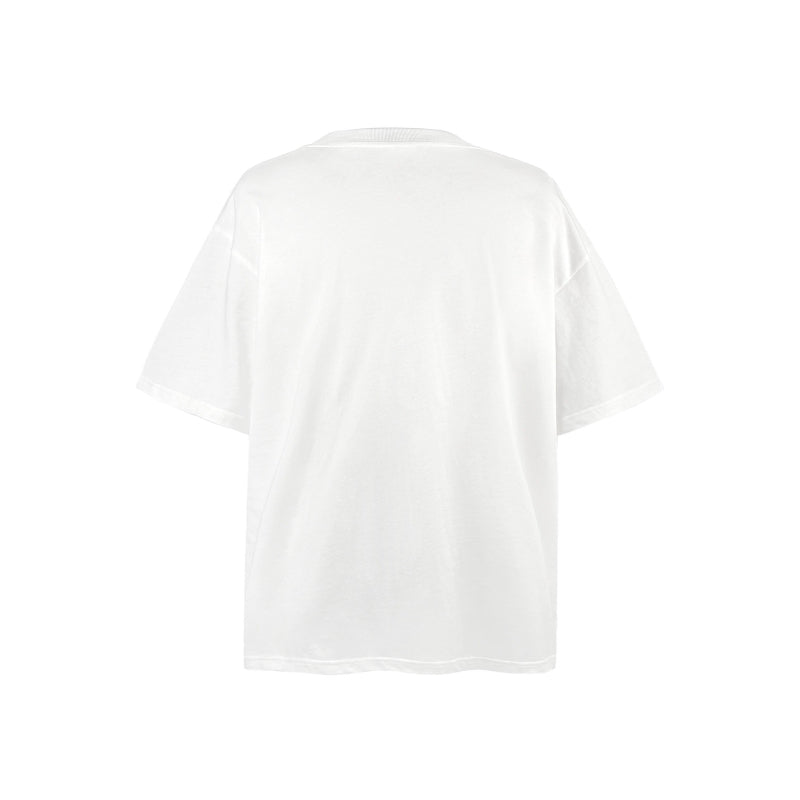 American vintage street T-shirt men's loose casual half-sleeved shirt