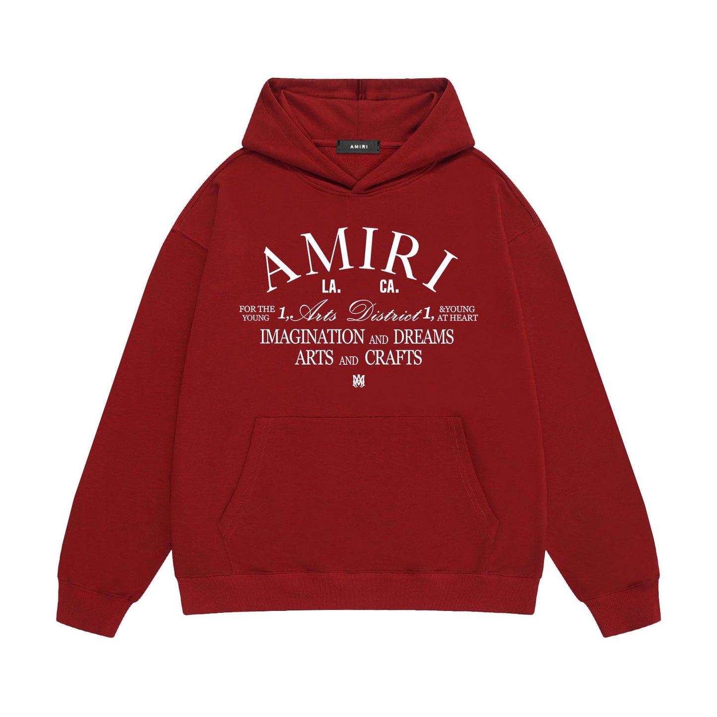 Amiri Hoodie Printed Trendy Pure Cotton
