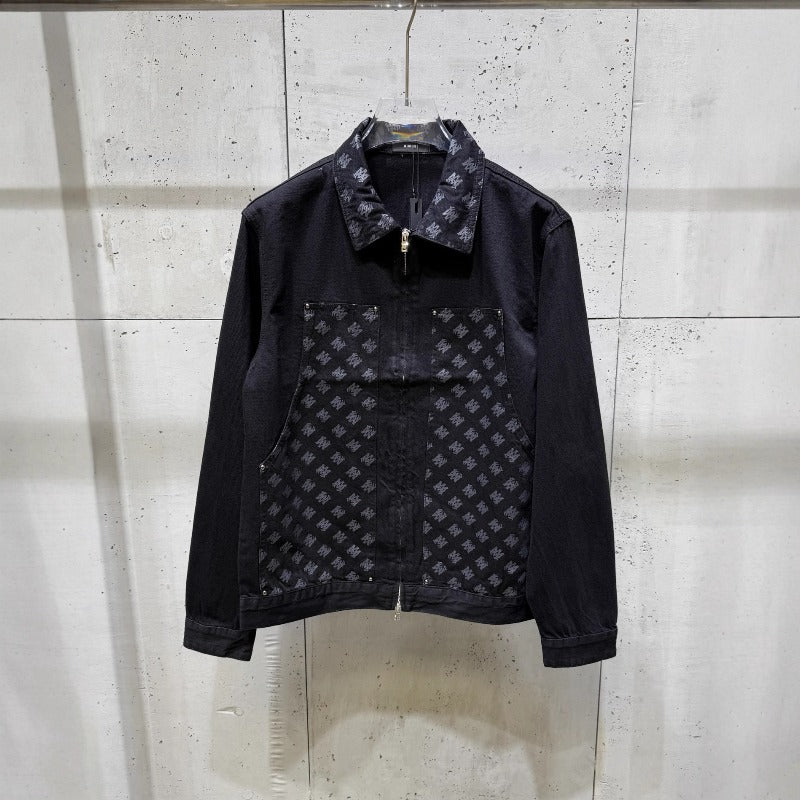 Amiri Jacket Spring and Autumn Denim Jacket Men's and Women's