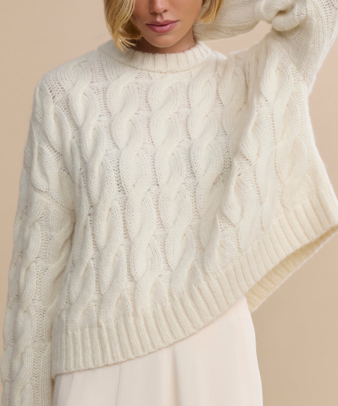 Cable Serena Crewneck