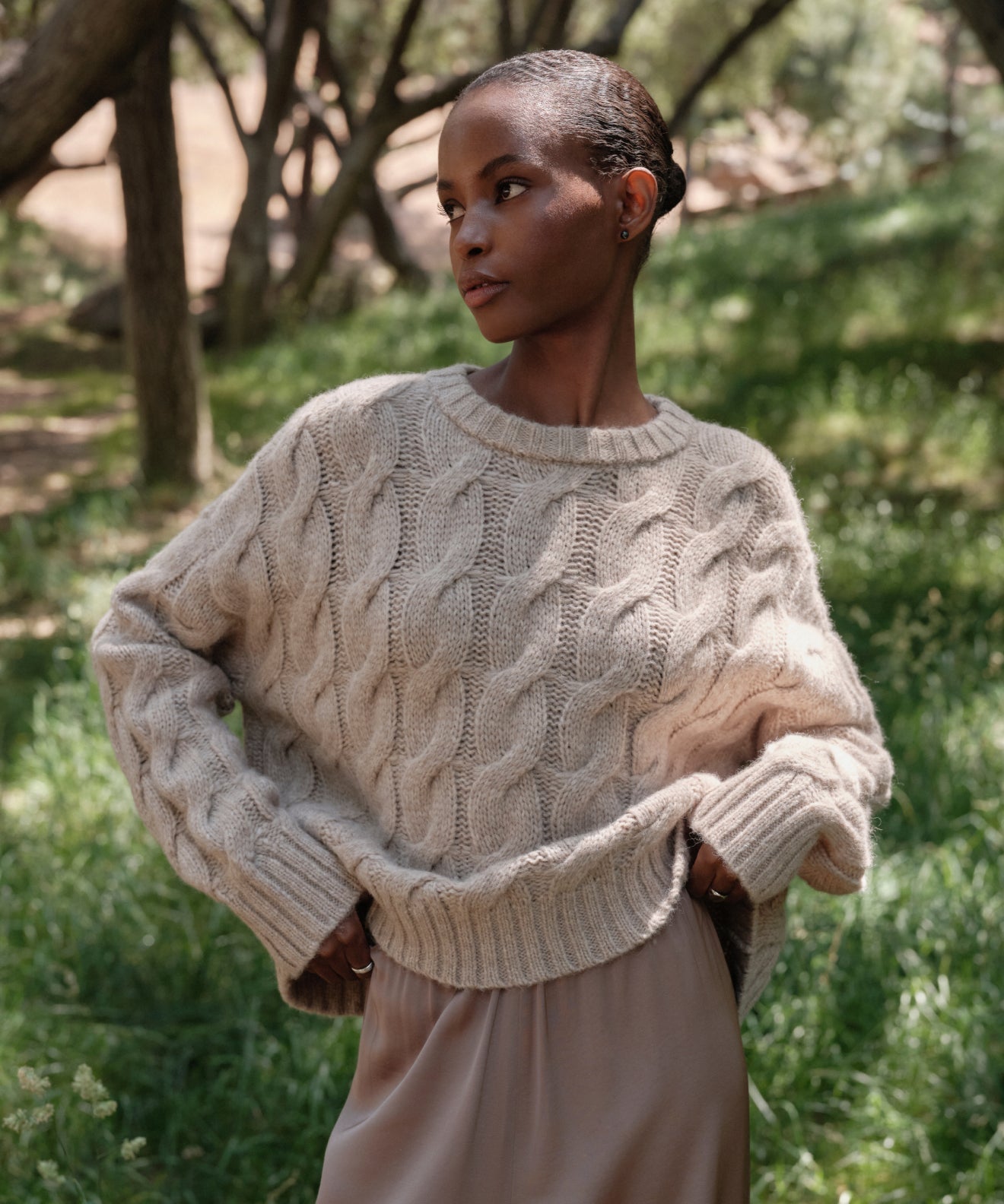 Cable Serena Crewneck