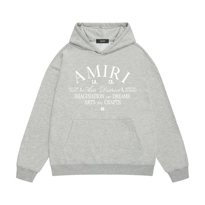 Amiri Hoodie Printed Trendy Pure Cotton