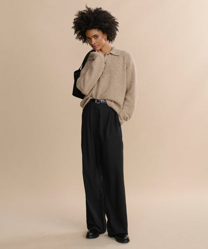 Cashmere Burke Polo