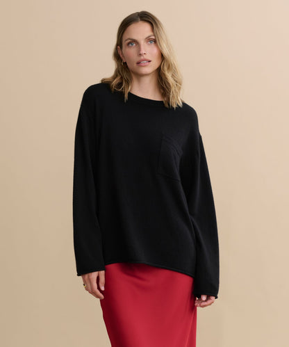 Cashmere Chandler Long-Sleeve Tee
