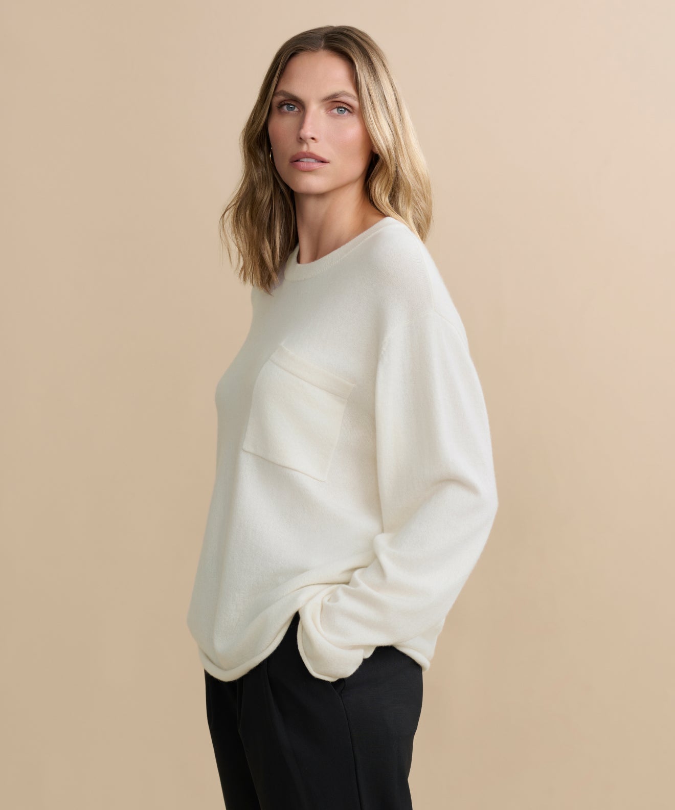 Cashmere Chandler Long-Sleeve Tee
