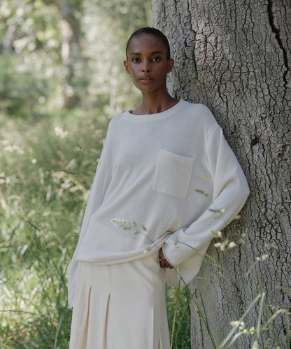 Cashmere Chandler Long-Sleeve Tee