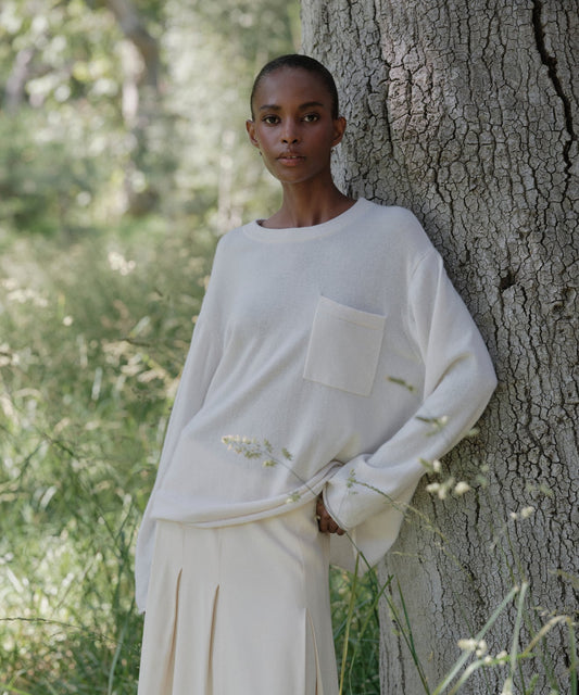 Cashmere Chandler Long-Sleeve Tee