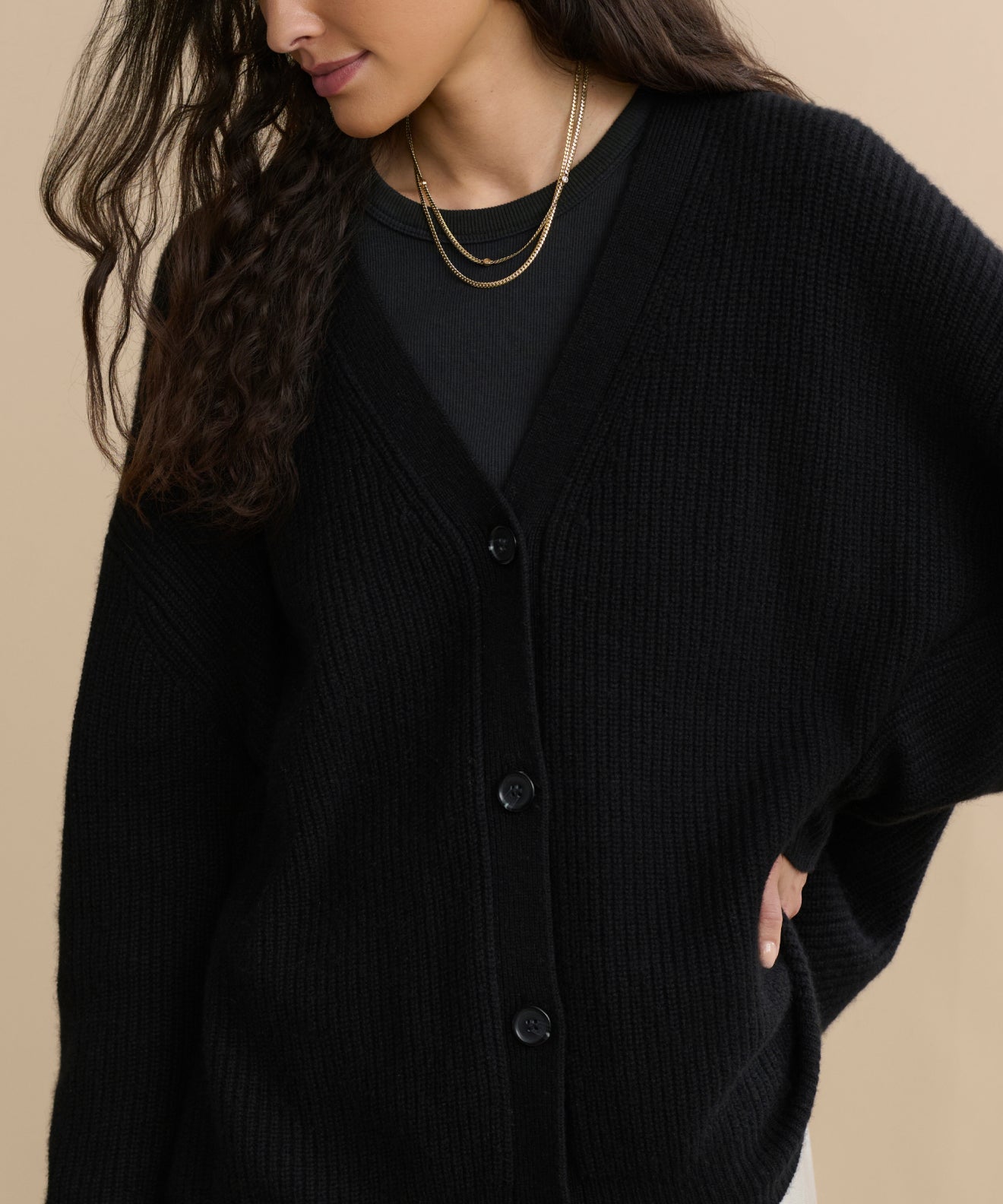 Cashmere Cocoon Cardigan