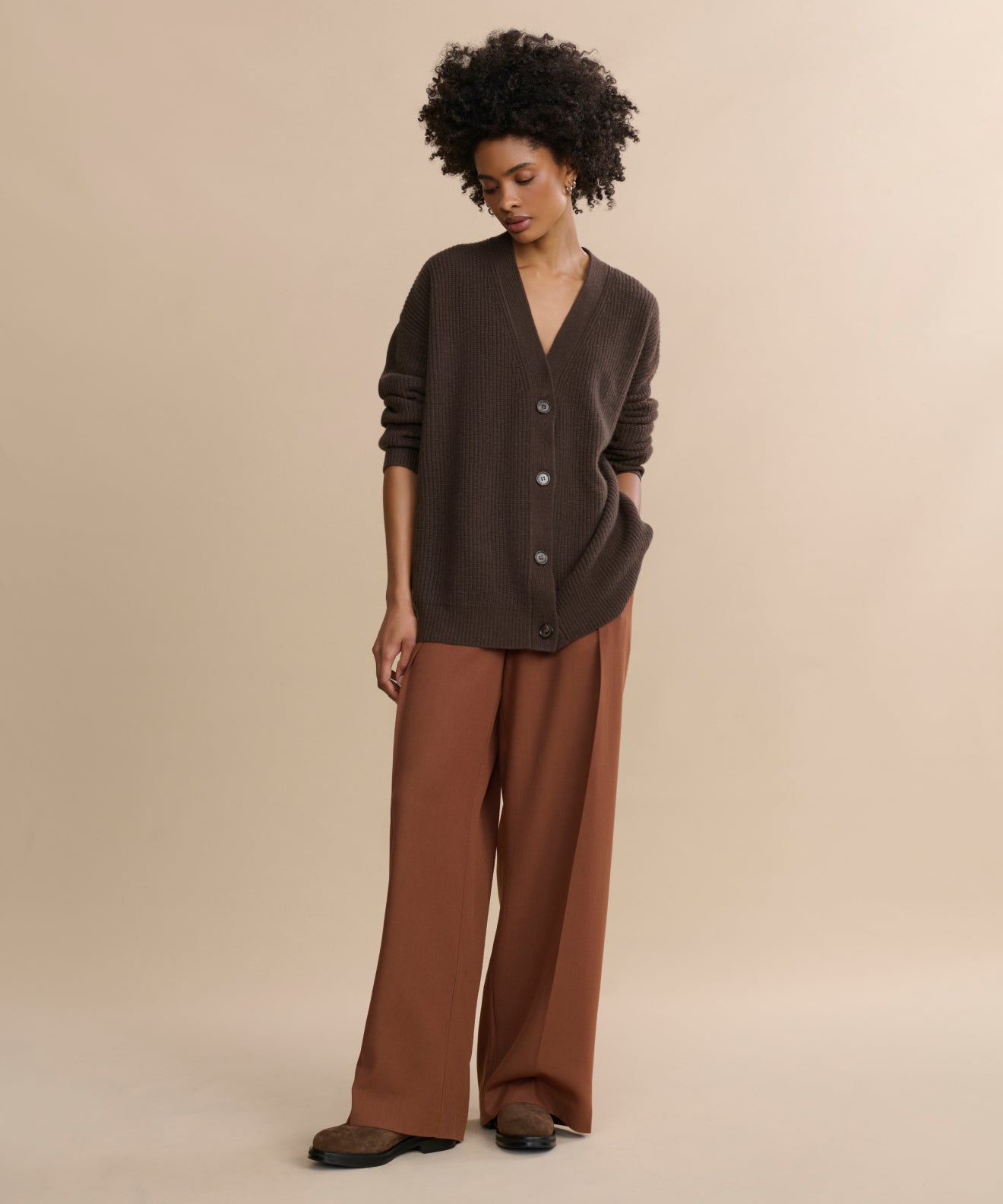 Cashmere Cocoon Cardigan