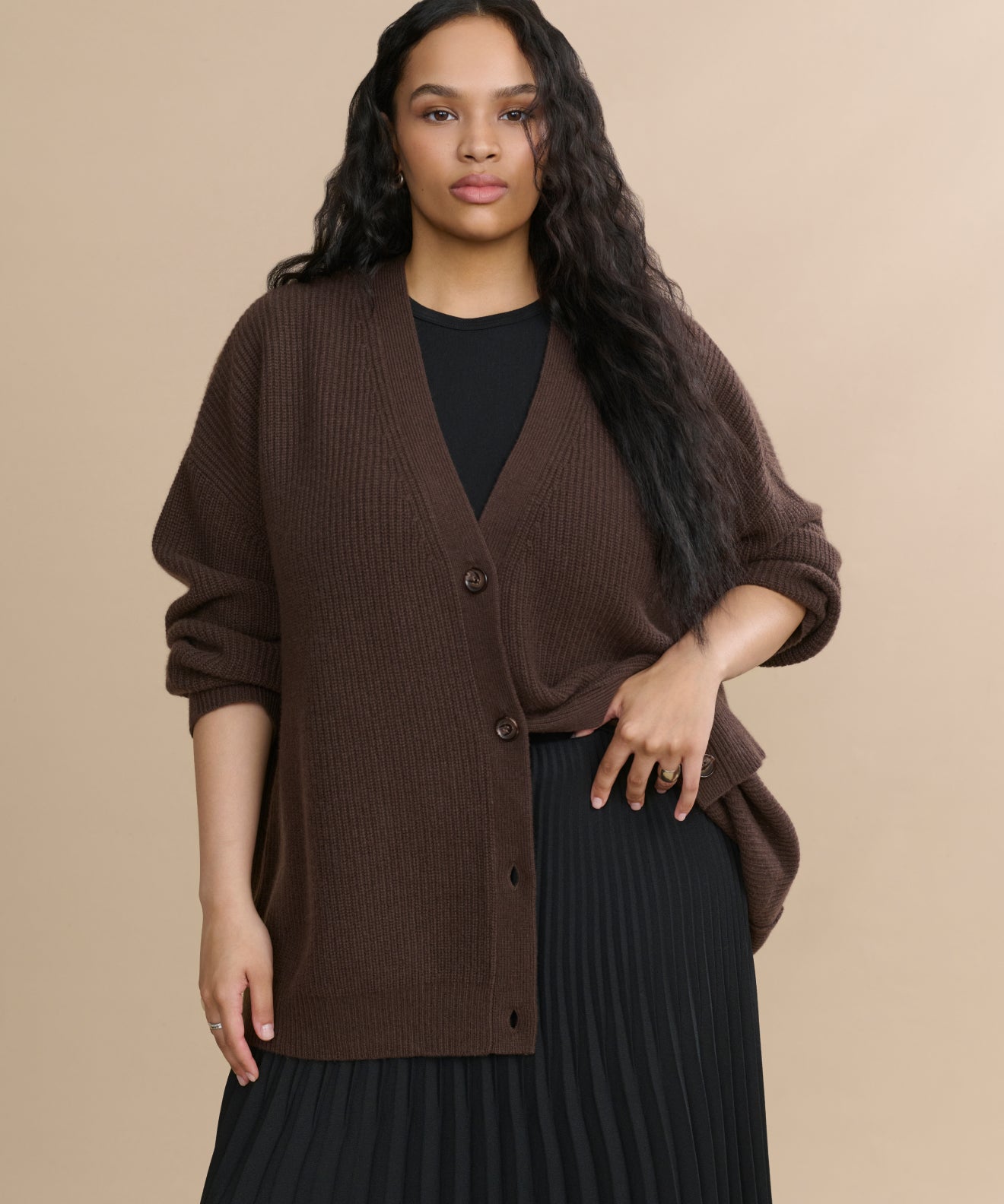 Cashmere Cocoon Cardigan