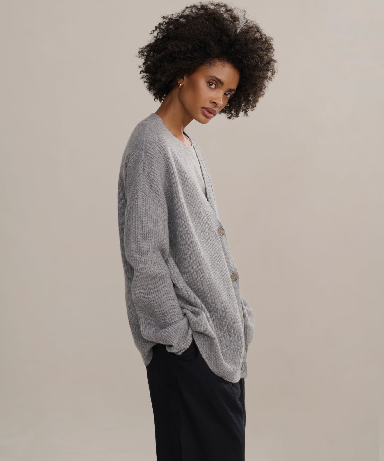 Cashmere Cocoon Cardigan