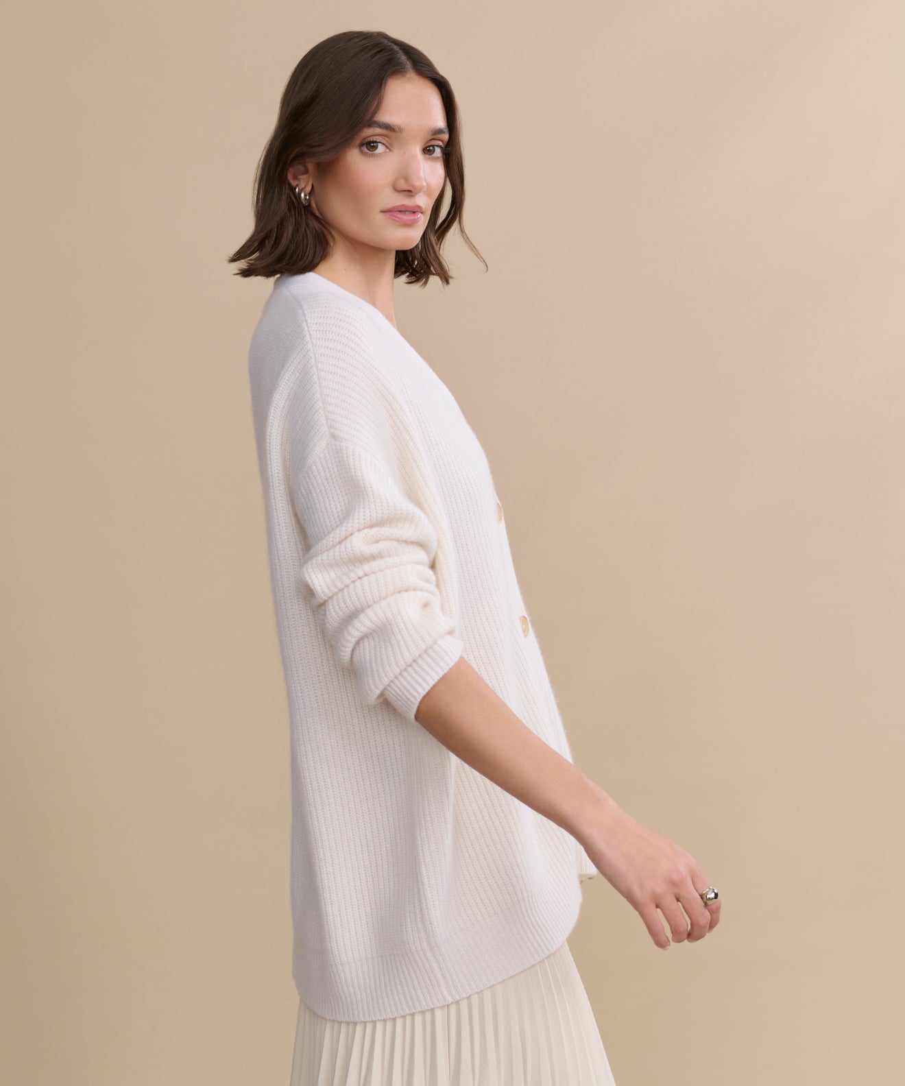 Cashmere Cocoon Cardigan
