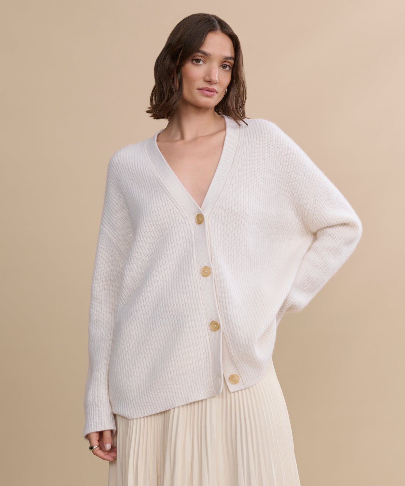 Cashmere Cocoon Cardigan
