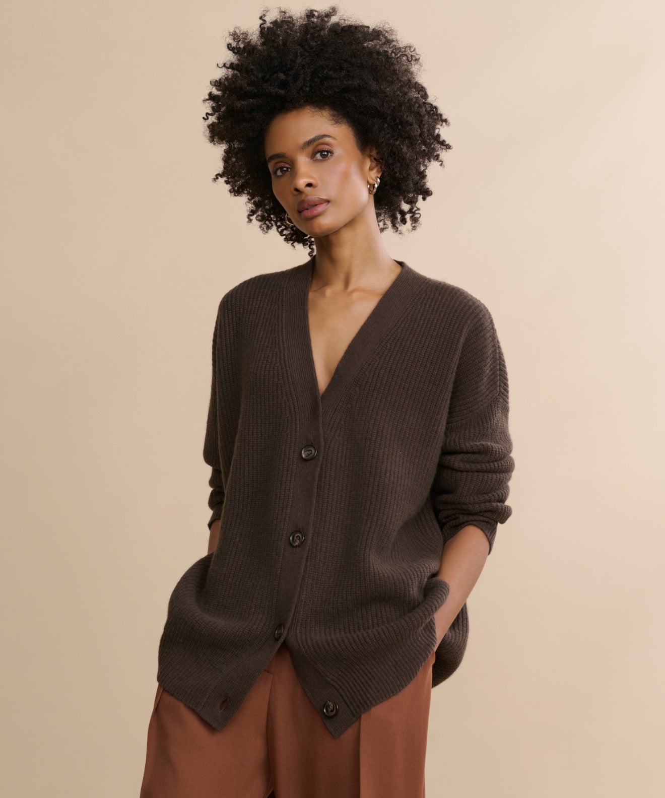 Cashmere Cocoon Cardigan