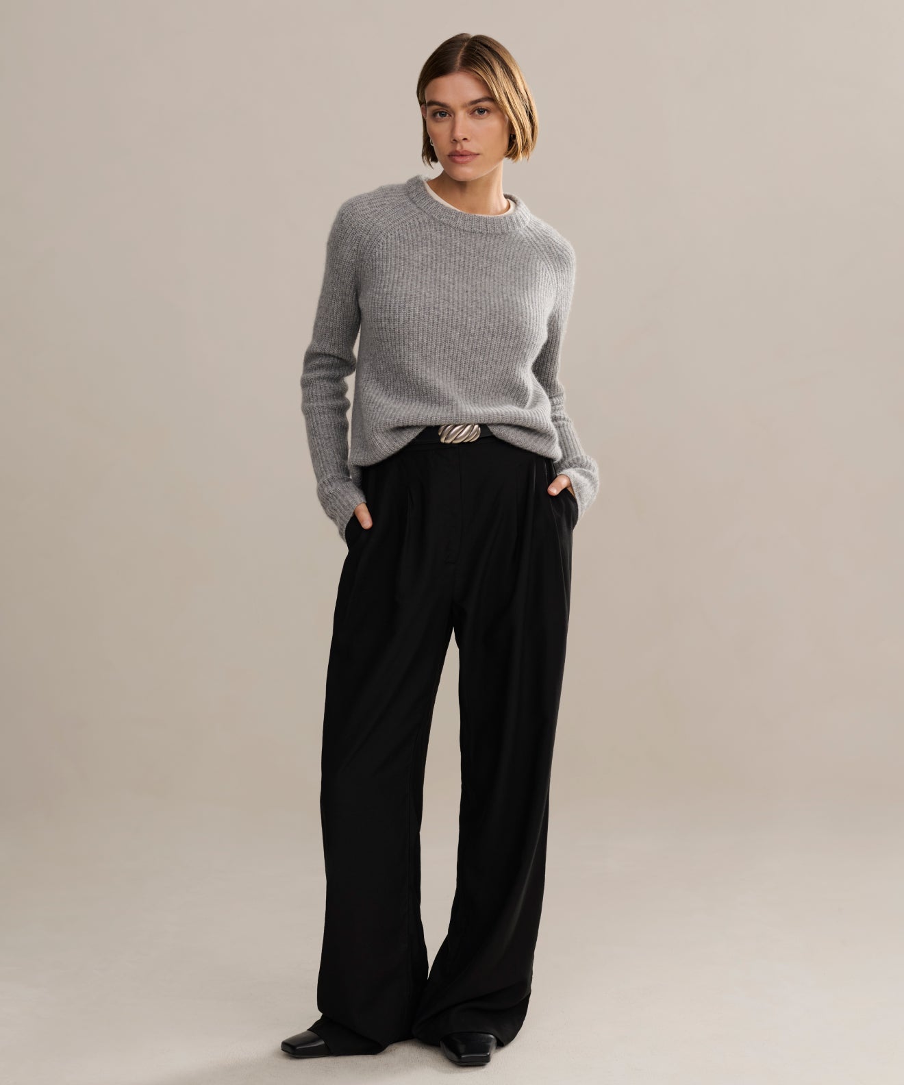 Cashmere Fisherman Sweater