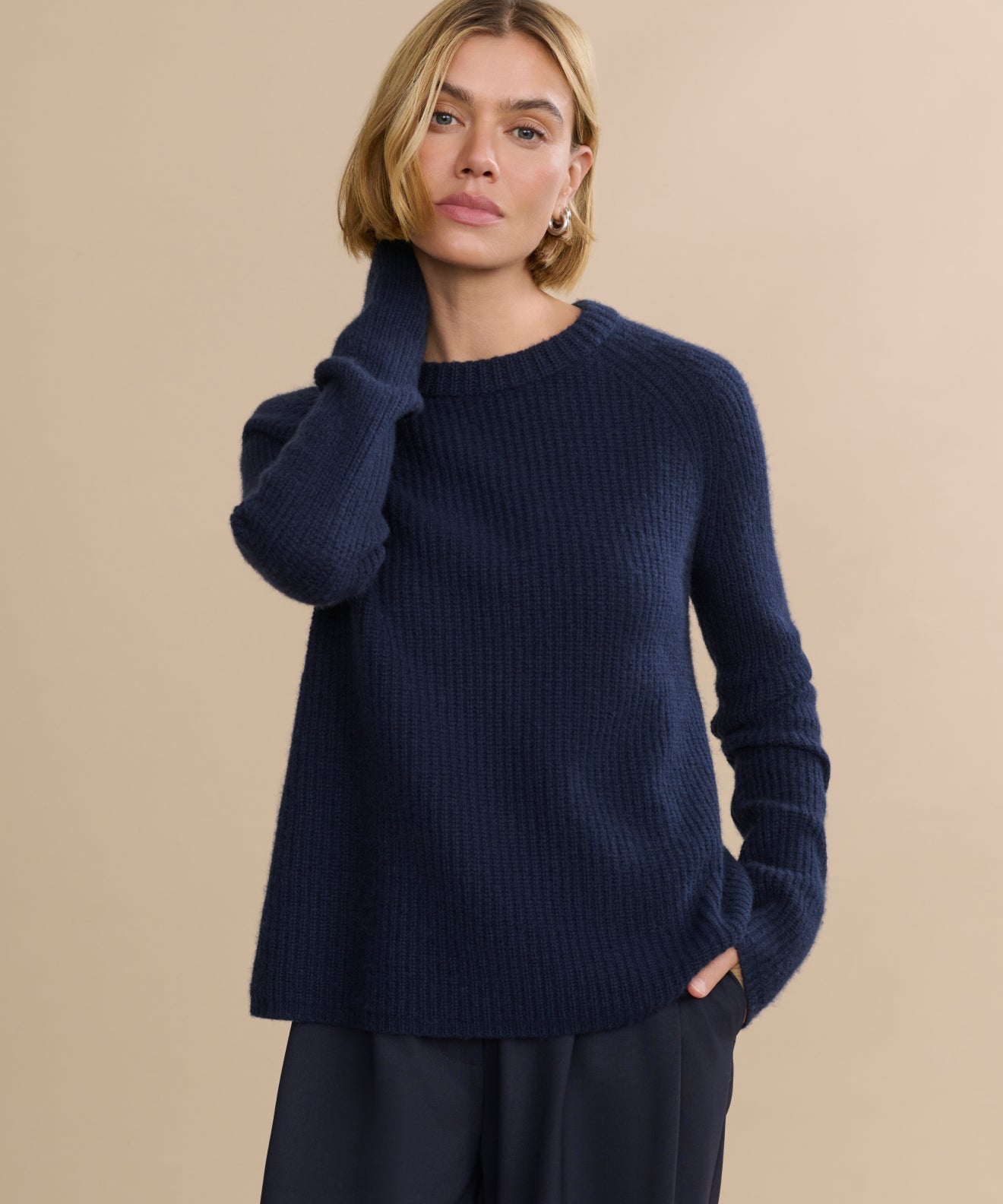 Cashmere Fisherman Sweater