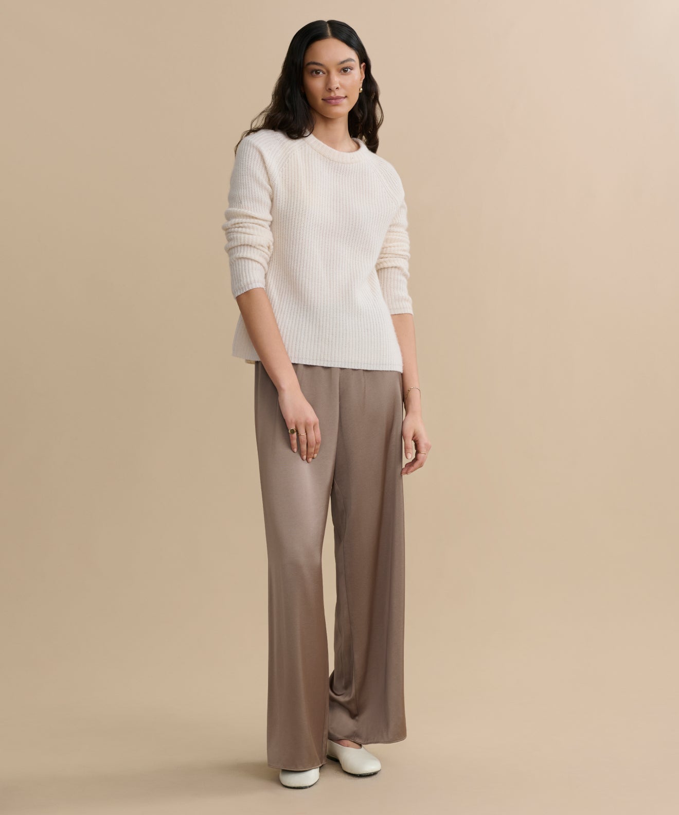 Cashmere Fisherman Sweater
