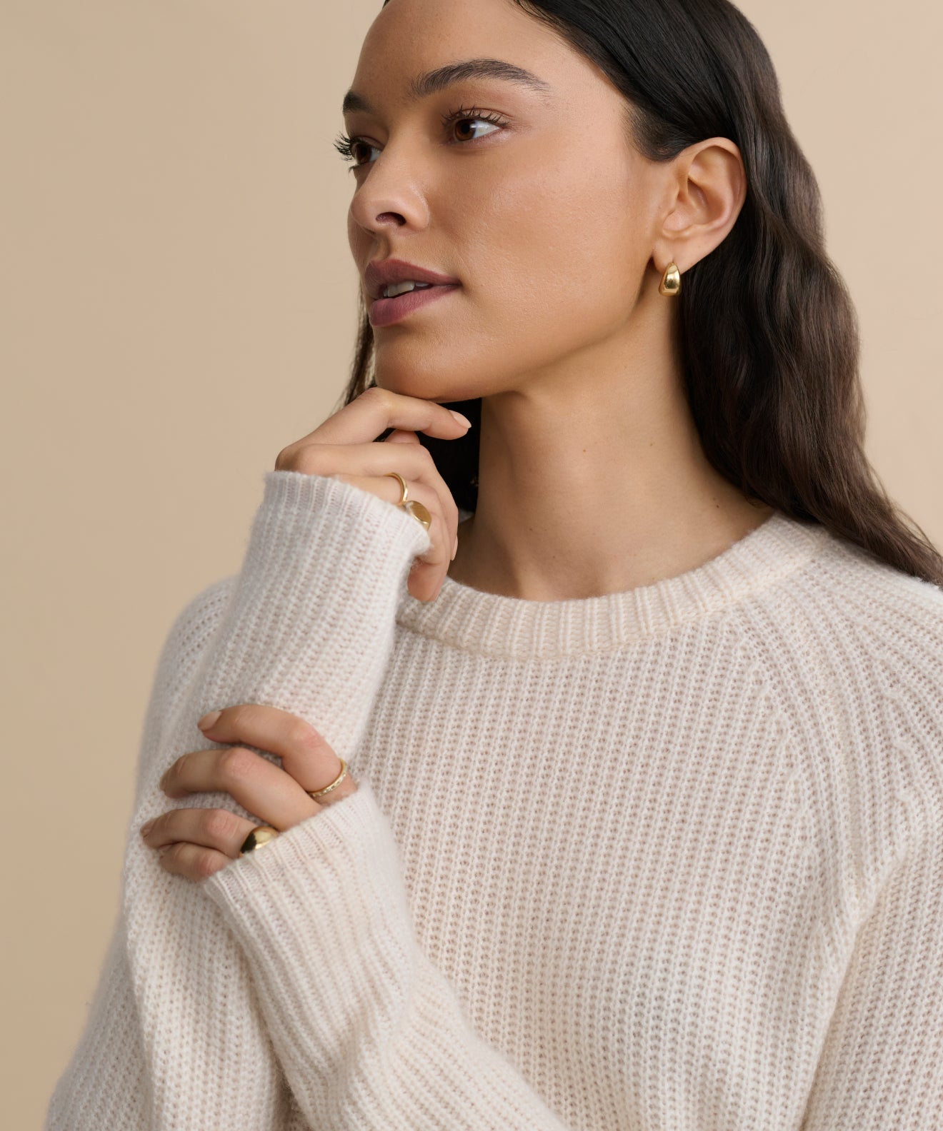 Cashmere Fisherman Sweater