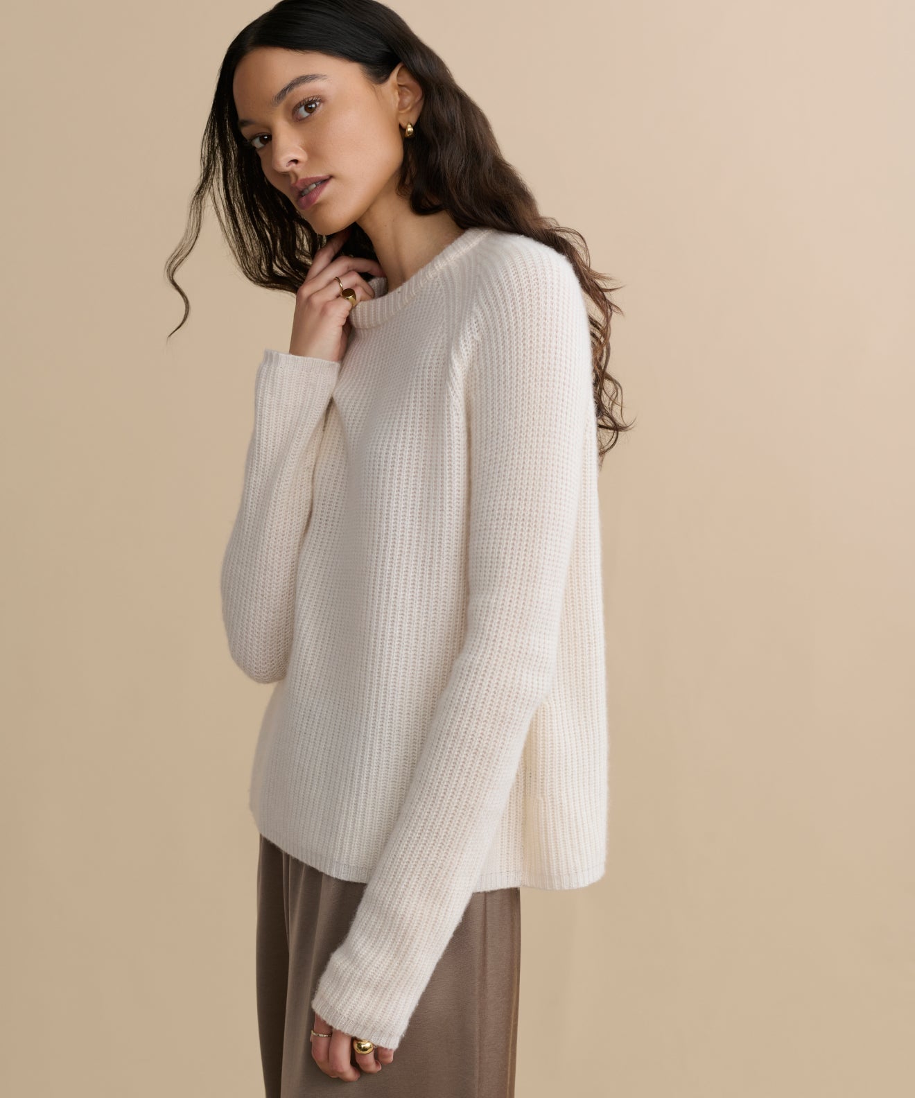 Cashmere Fisherman Sweater