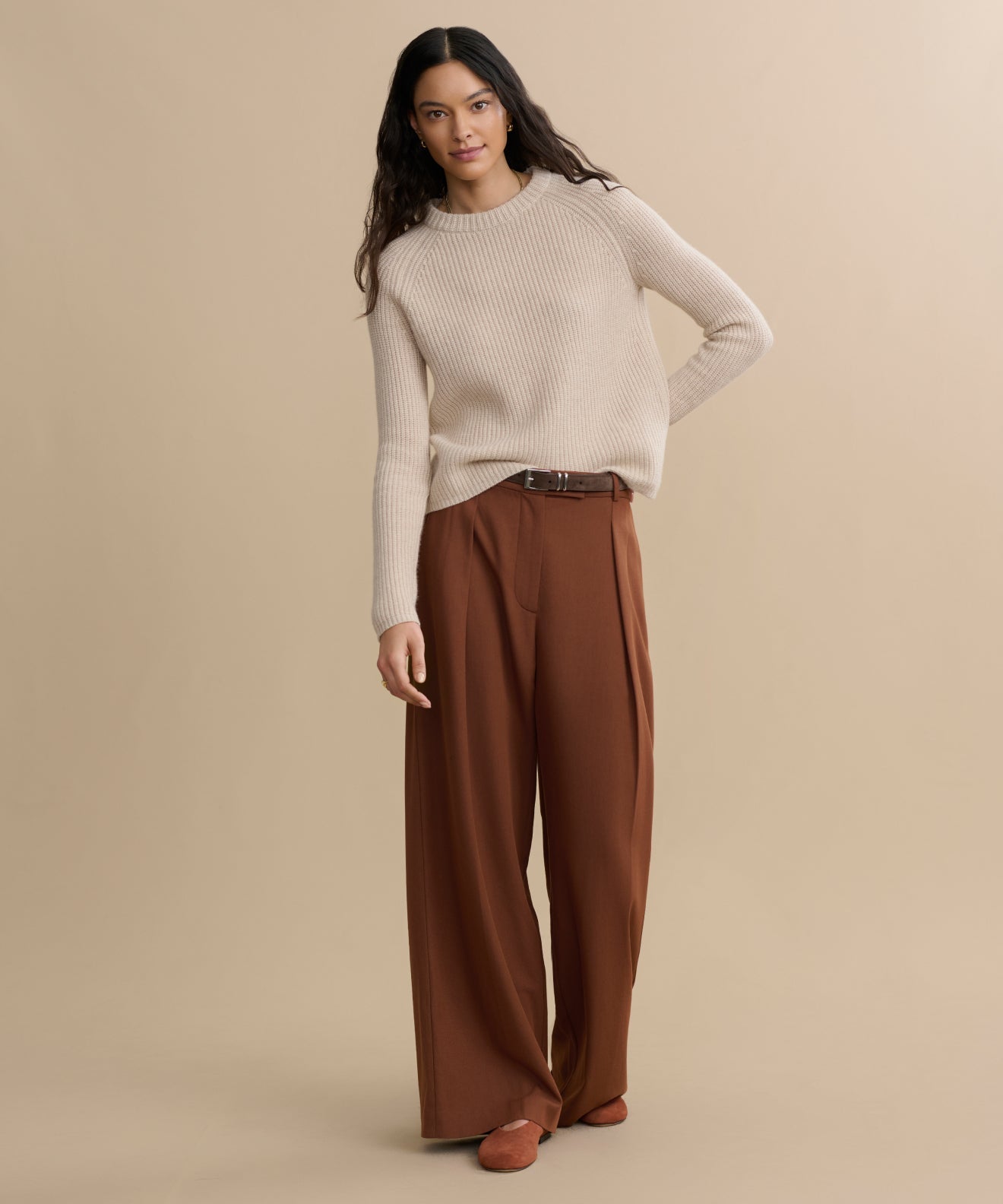 Cashmere Fisherman Sweater