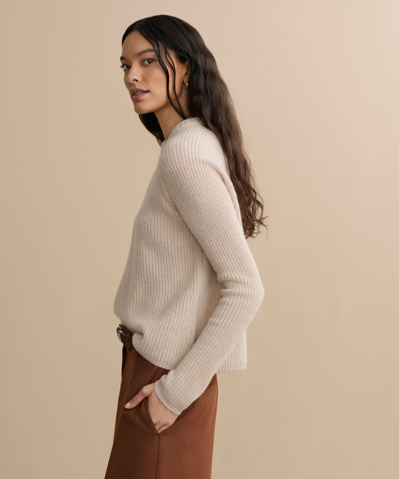 Cashmere Fisherman Sweater