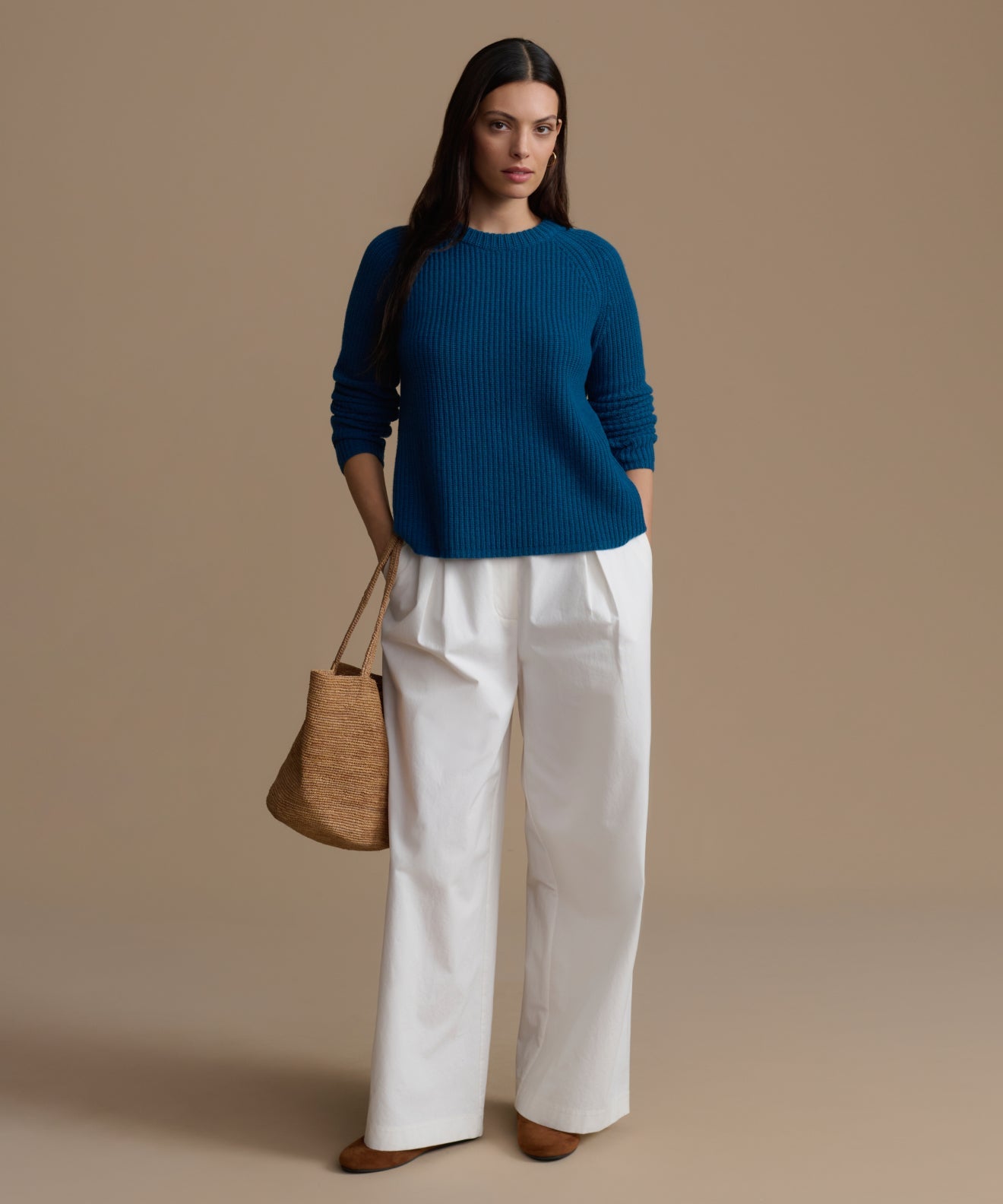 Cashmere Fisherman Sweater
