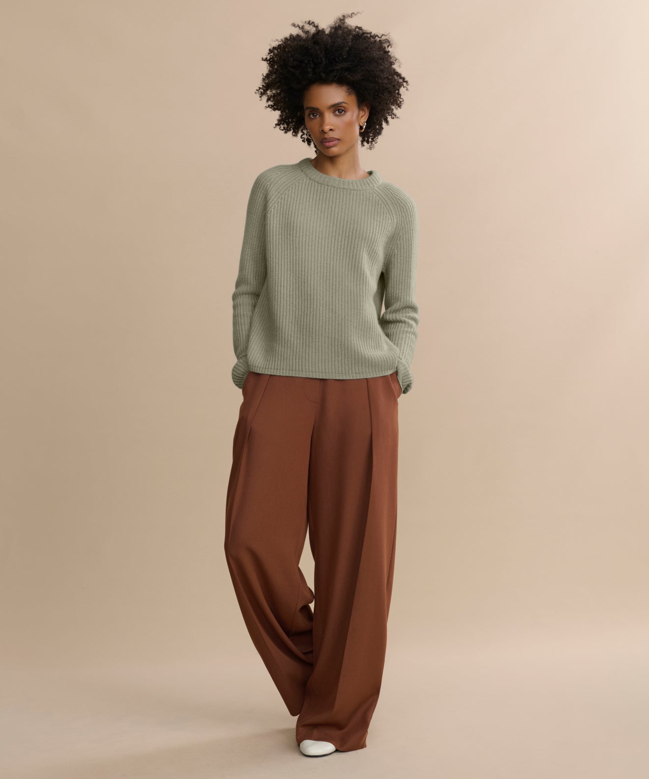 Cashmere Fisherman Sweater