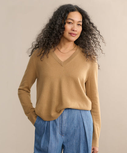 Flynn Cashmere V-Neck