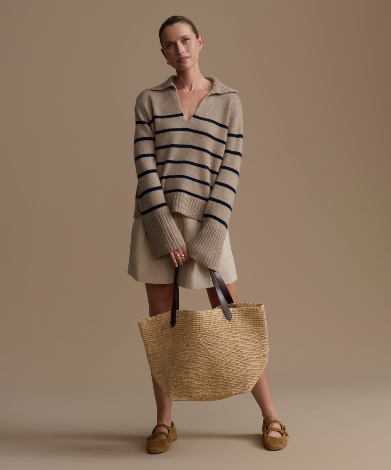 Cashmere Frances Polo