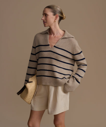 Cashmere Frances Polo