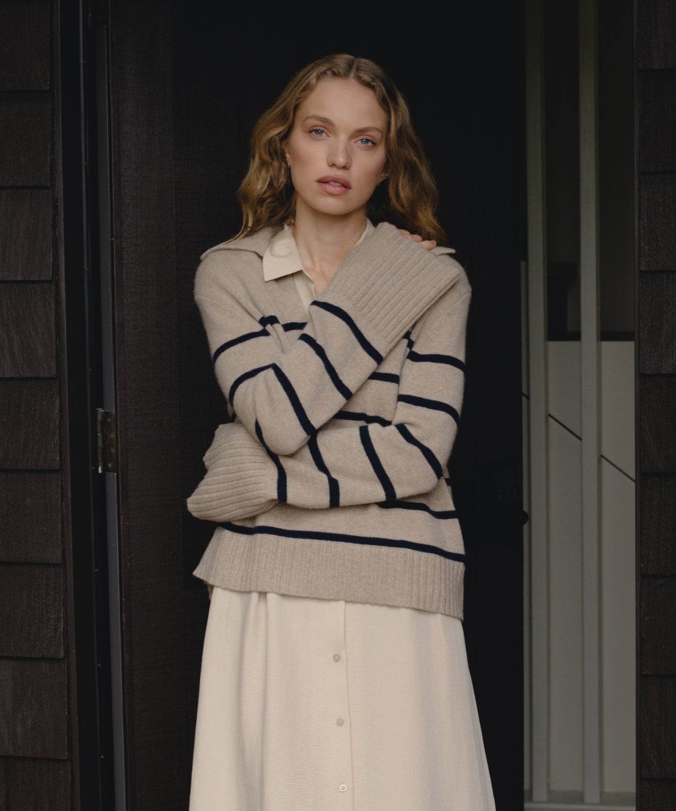 Cashmere Frances Polo