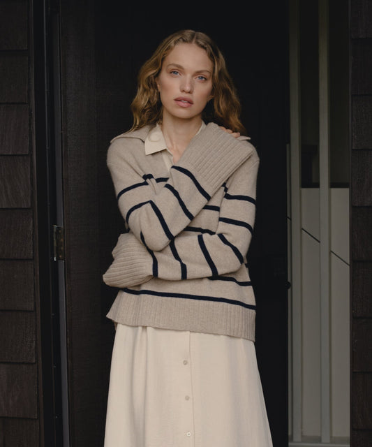 Cashmere Frances Polo