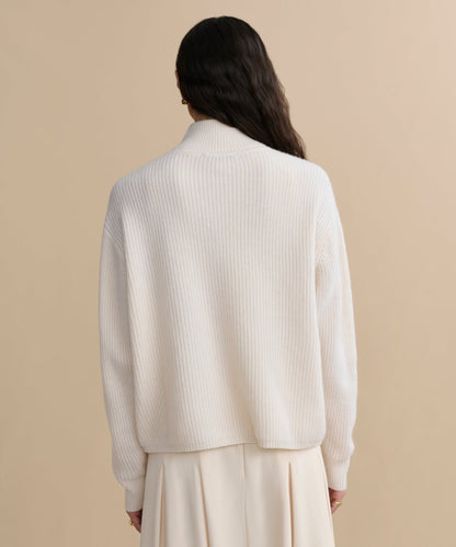 Cashmere Half Zip