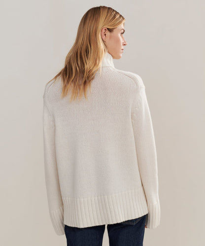 Cashmere Jet Turtleneck