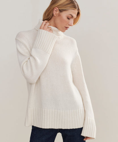 Cashmere Jet Turtleneck