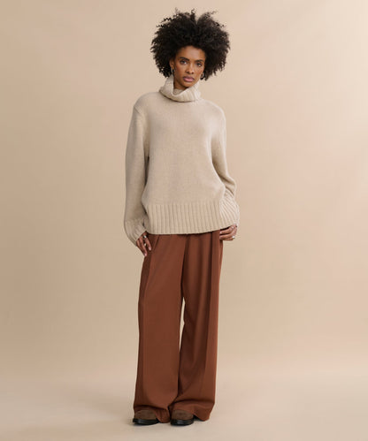 Cashmere Jet Turtleneck